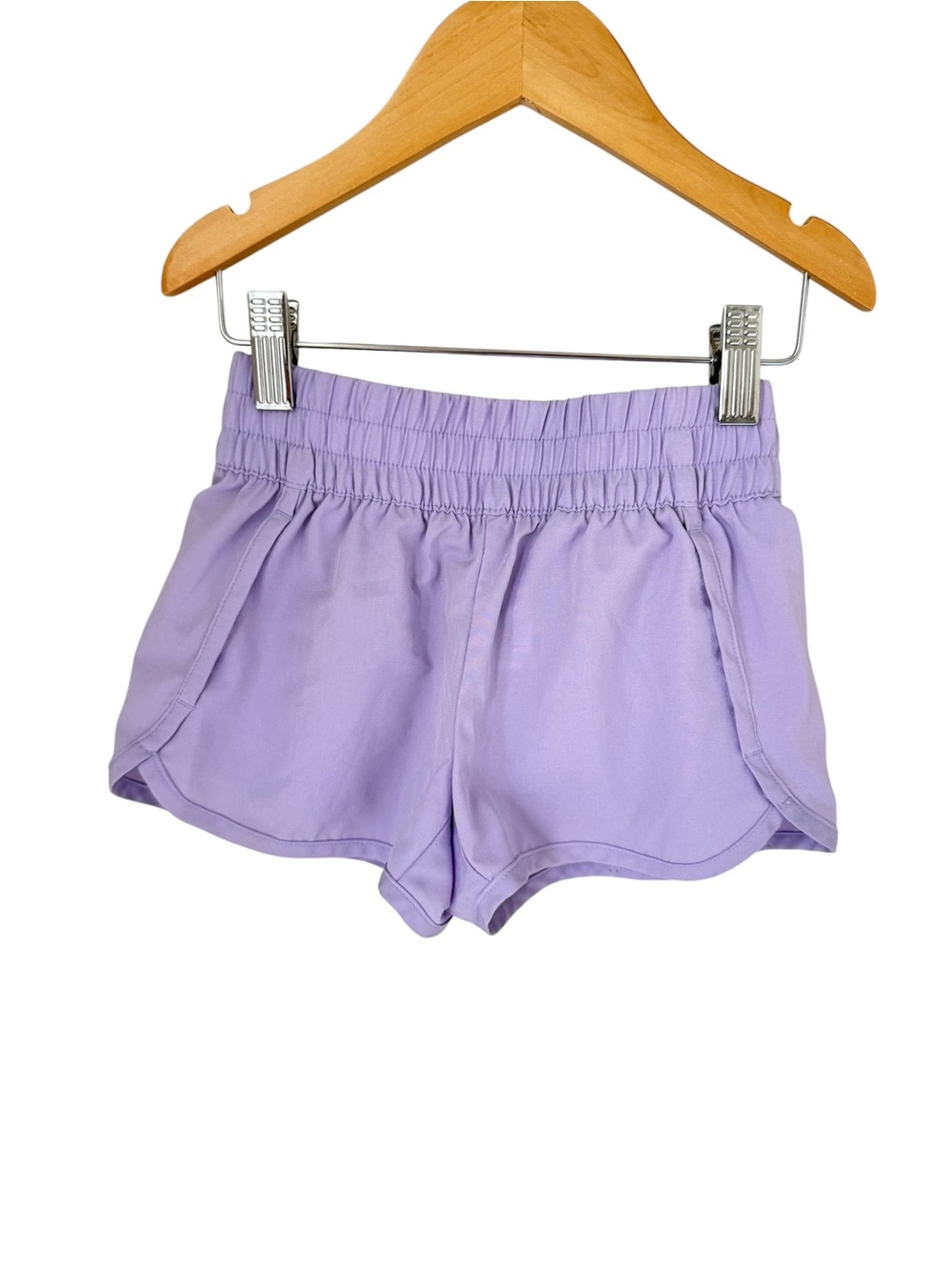 GAP Lilac Elastic Waist Athletic Shorts
